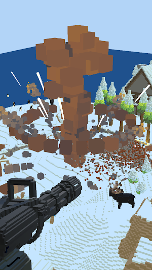 Pixel Tower Destruction 3D Screenshot 3