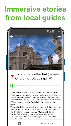 Kamianets-Podilskyi SmartGuide Screenshot 3