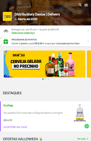 Dantas - Delivery de Bebidas Screenshot 0