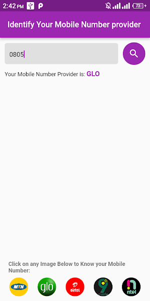 Identify mobile number Screenshot 3