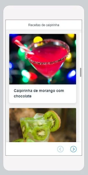 Receitas de Caipirinha Screenshot 0