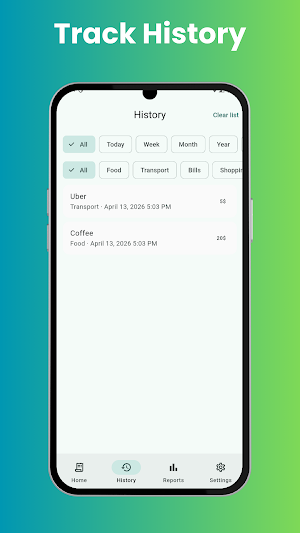 Spendly – Expense Tracker Screenshot 1