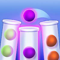 Marble pong ball sort