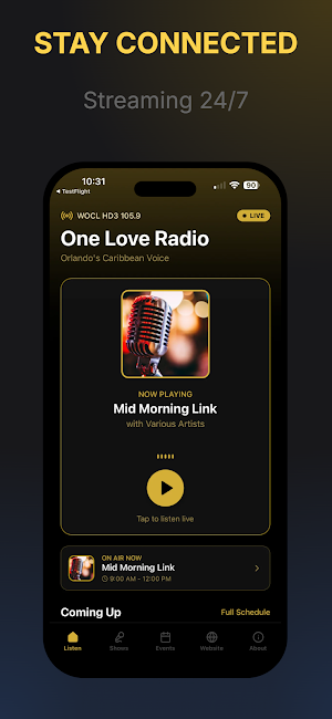 One Love Radio Live Screenshot 0