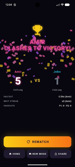 Thumbslap - 2 Player Duel Screenshot 3