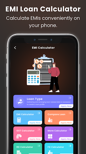 Fast EMI Loan Calculator Screenshot 0