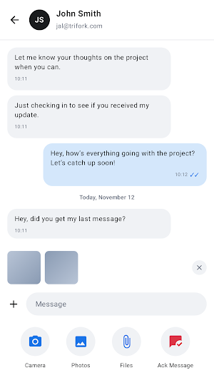 Tiris Messenger Screenshot 0