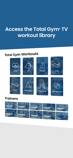 Total Gym® Home Fitness Screenshot 3