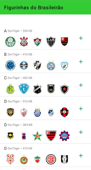 Figurinhas do Brasileirão Screenshot 0