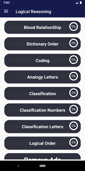 Logical Reasoning Test Offline Screenshot 2