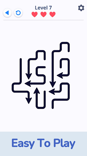 Arrow Ease:Brain Puzzle Screenshot 0