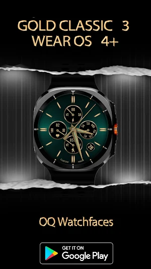 Gold Classic 3 WF Wear OS 4+ Screenshot 2