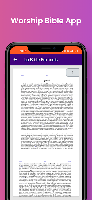 La Bible En Francais Screenshot 1