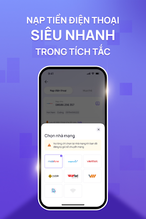 Ví điện tử Pay2Pay Screenshot 3