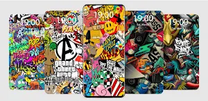 Graffiti Live Wallpaper Screenshot 0