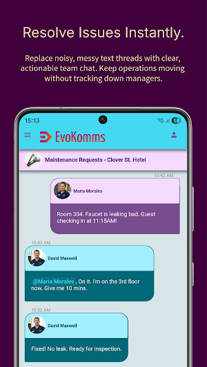 EvoKomms: Frontline Connect Screenshot 0