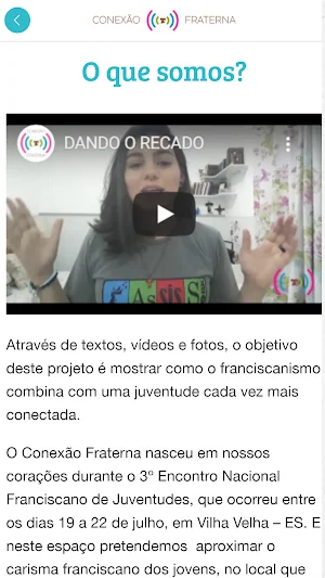 Conexão Fraterna Screenshot 2