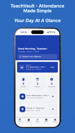 TeachVault - Smart Attendance Screenshot 0