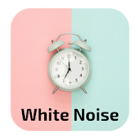 White Noise Clock Sleep