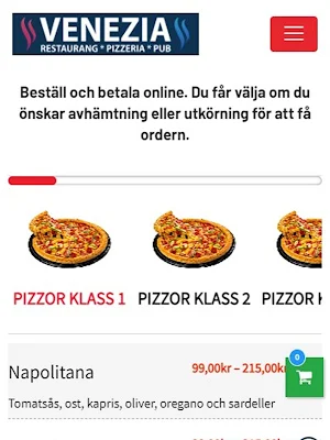 Venezia Pizzeria Screenshot 2
