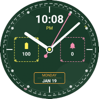 Chalkboard Sketch - watch face