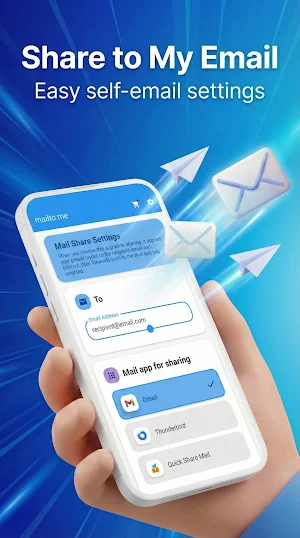 mailto:me – Share It via Email Screenshot 0