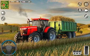 Tractor Driving & Farming Game Screenshot 3