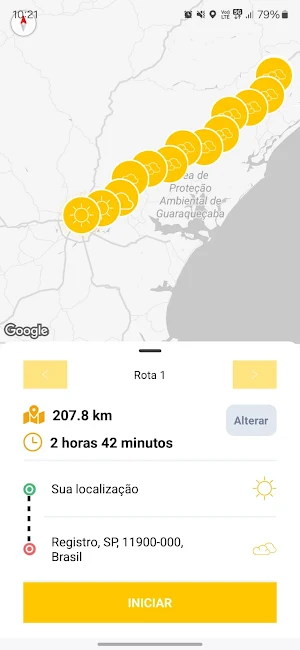 W-Route Screenshot 3