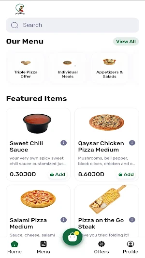 Qaysar Pizza Screenshot 1