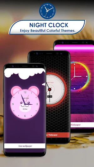 Night Clock Reminder to Do - LED Flashlight Screenshot 1