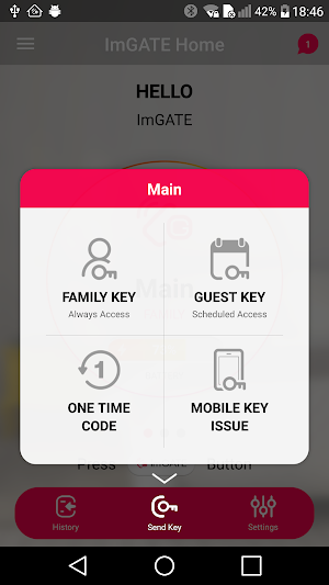 ImGATE Home Screenshot 1