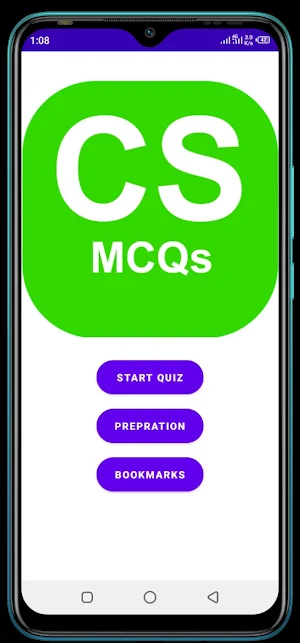 Computer Science MCQs Academy Screenshot 0