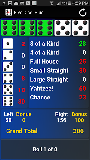 Five Dice! Plus Paid Screenshot 1