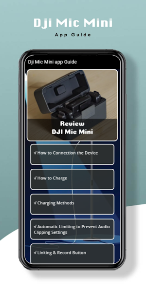 Dji Mic Mini app Guide Screenshot 2