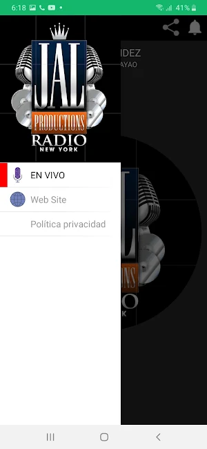JAL Productions Radio Screenshot 2