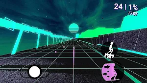 Neon Skate | Skateboard Cyberpunk Retro Waves Screenshot 3