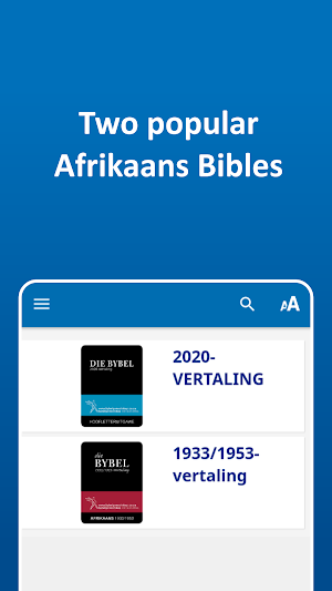 Bible in Afrikaans - 1933/1953- & 2020 translation Screenshot 2