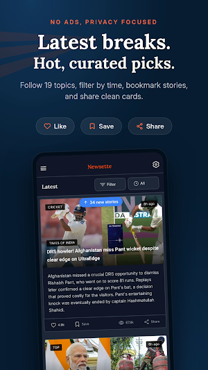 Newsette: Short News Summaries Screenshot 3