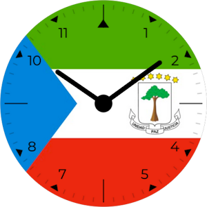 Equatorial Guinea Analog Watch Screenshot 0