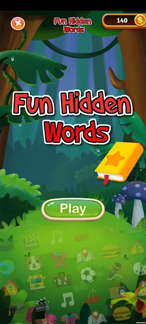 Fun Hidden Words Screenshot 0