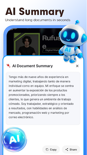 AI Document Reader & Scanner Screenshot 2