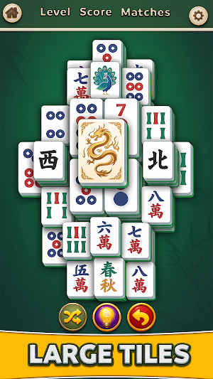 Mahjong Double Tile Puzzle Screenshot 1