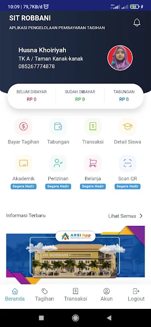 ARSI App Screenshot 2