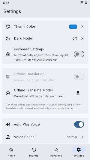 Korean Spanish Translator Screenshot 3