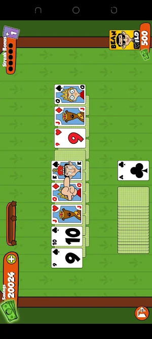 MR BEAN SOLITAIRE ADVENCHER Screenshot 1