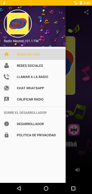 Radio Neutral 101.1 FM Screenshot 2