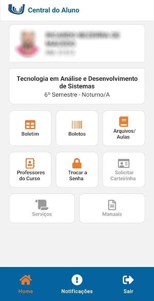 UNIFUNEC - Aluno Screenshot 3