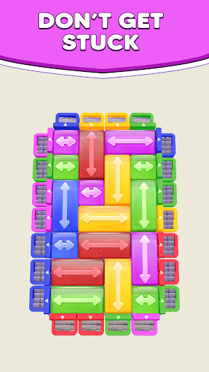 Color Blocks 3D: Slide Puzzle Screenshot 1