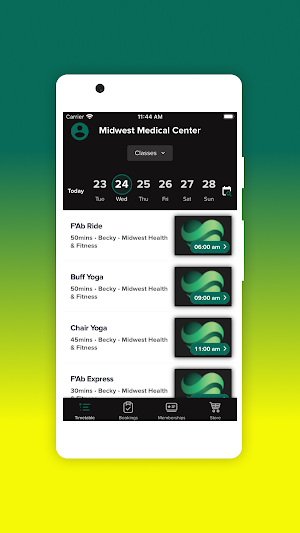 Midwest Health & Fitness Screenshot 1