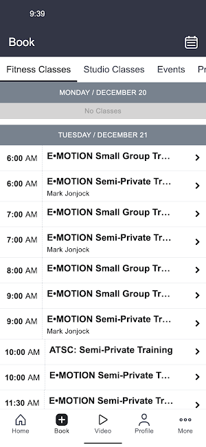 E•MOTION Screenshot 1